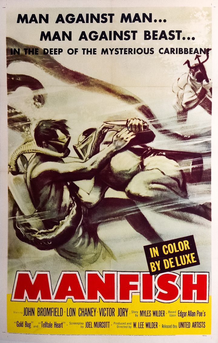 Manfish (1956) Poster