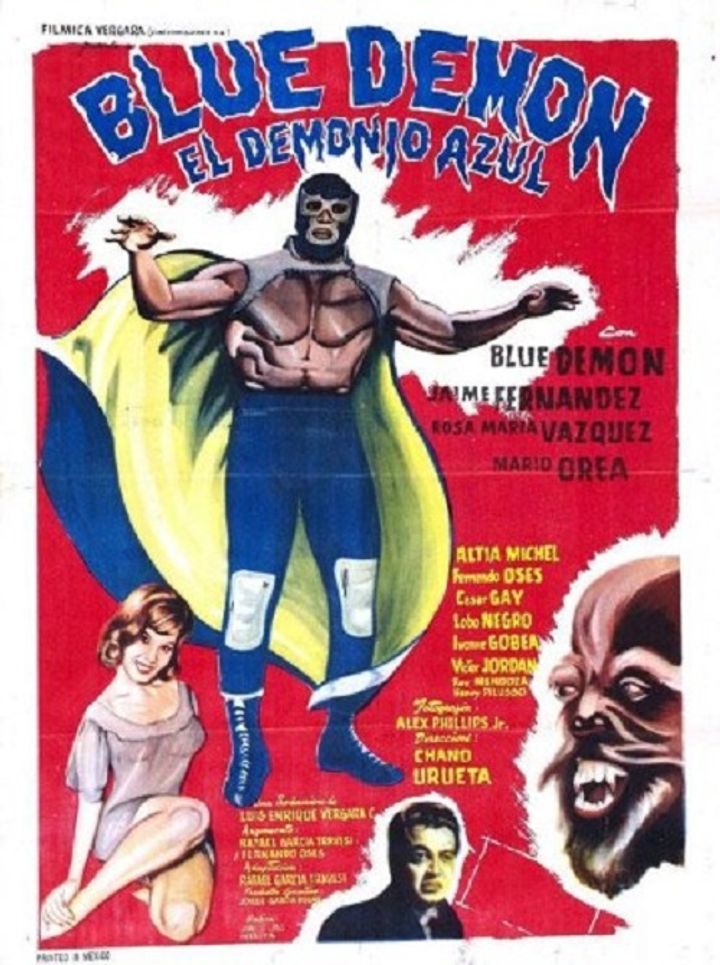 Blue Demon: El Demonio Azul (1965) Poster