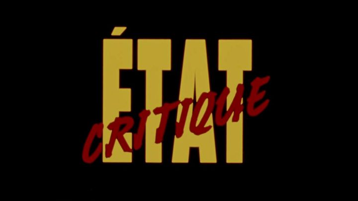 État Critique (1992) Poster