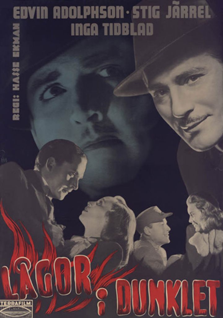 Lågor I Dunklet (1942) Poster