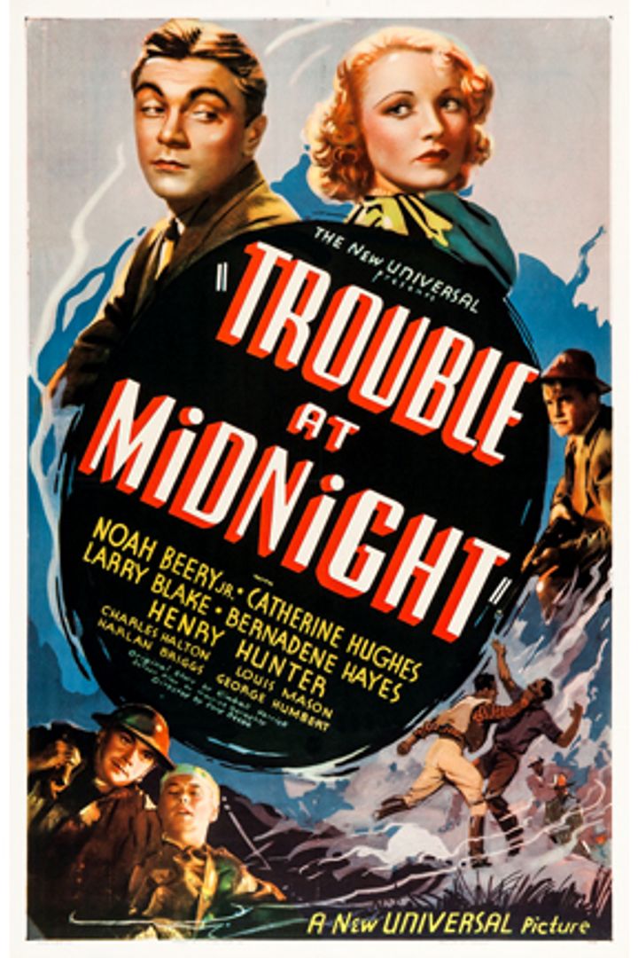 Trouble At Midnight (1937) Poster