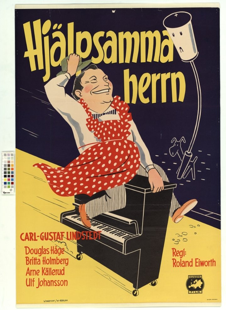 Hjälpsamma Herrn (1954) Poster