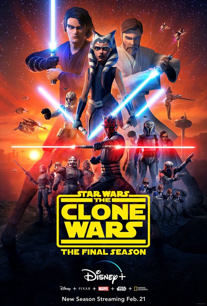 Star Wars: The Clone Wars (2008) Poster