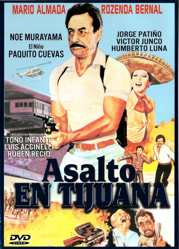 Asalto En Tijuana (1984) Poster