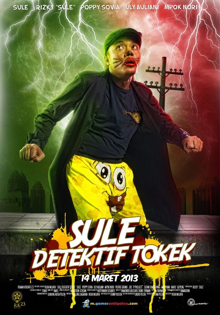 Sule Detektif Tokek (2013) Poster