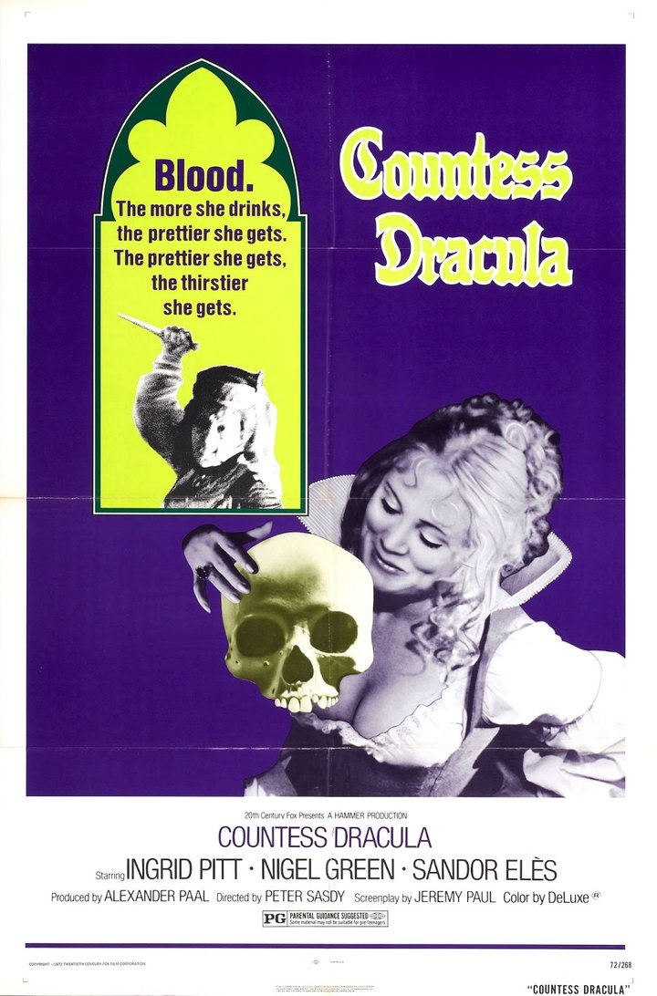 Countess Dracula (1971) Poster