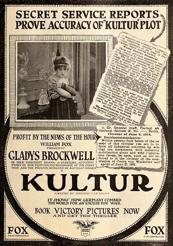 Kultur (1918) Poster