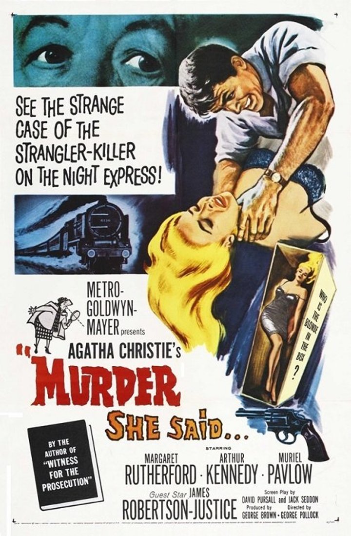 Murder She Said (1961) Poster