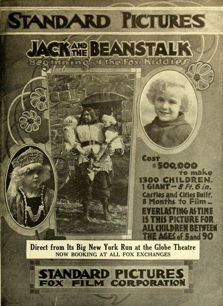 Jack And The Beanstalk (1917) Poster