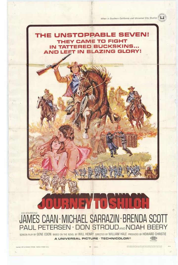 Journey To Shiloh (1968) Poster