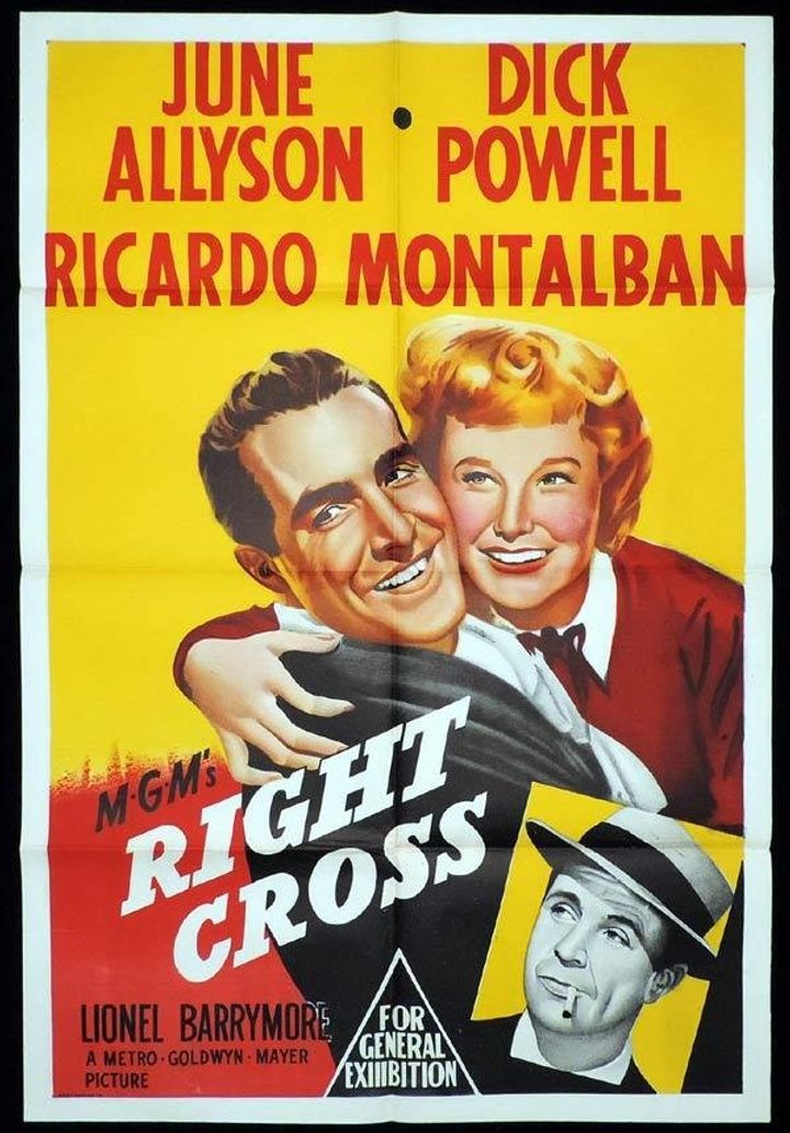 Right Cross (1950) Poster