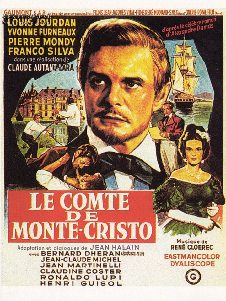 Le Comte De Monte Cristo (1961) Poster