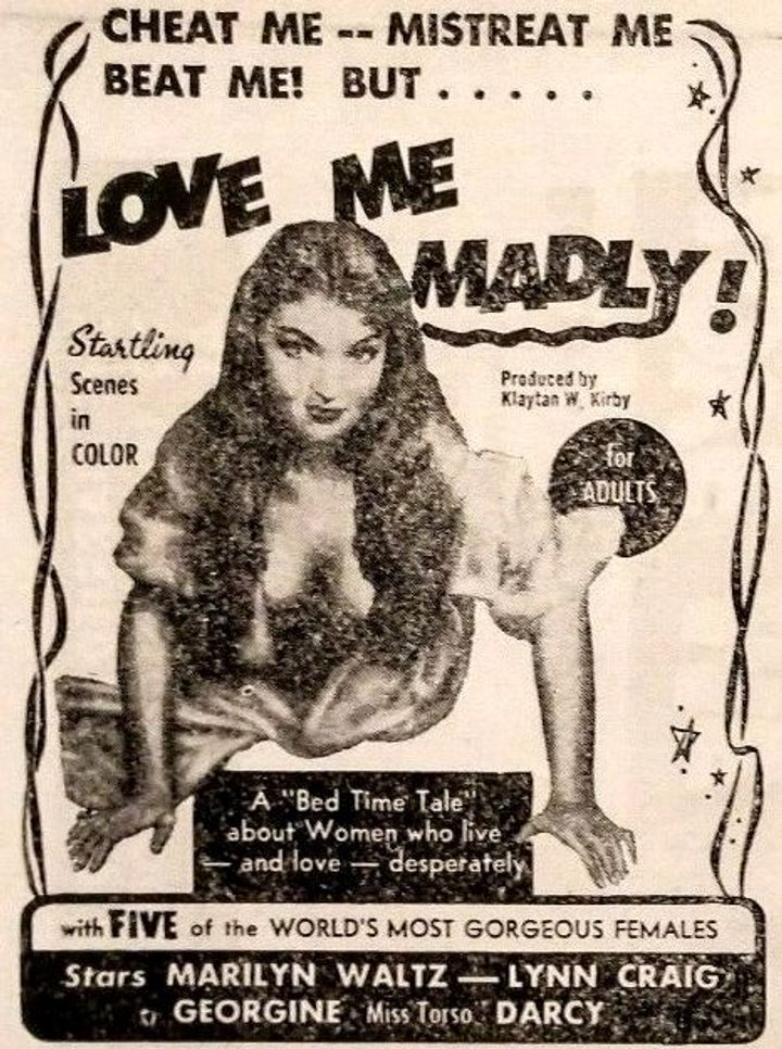 Love Me Madly (1954) Poster