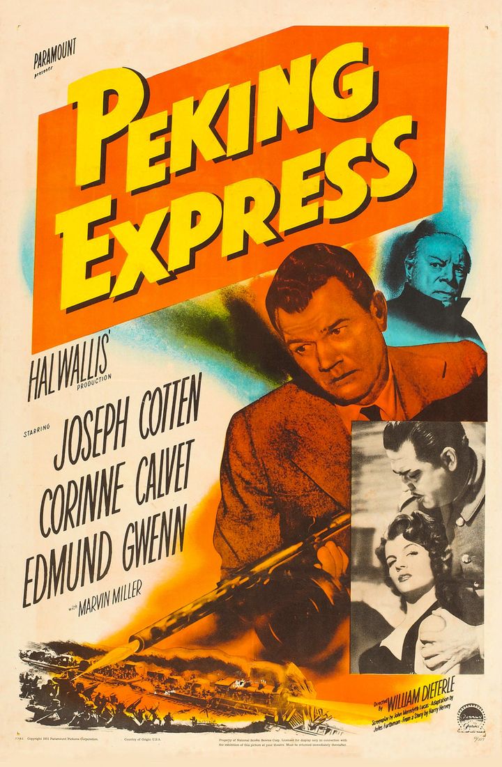 Peking Express (1951) Poster