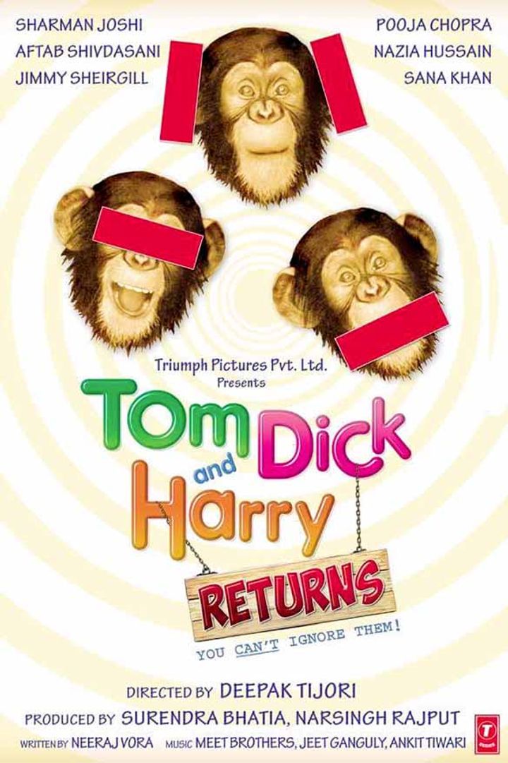 Tom Dick And Harry Returns (2021) Poster