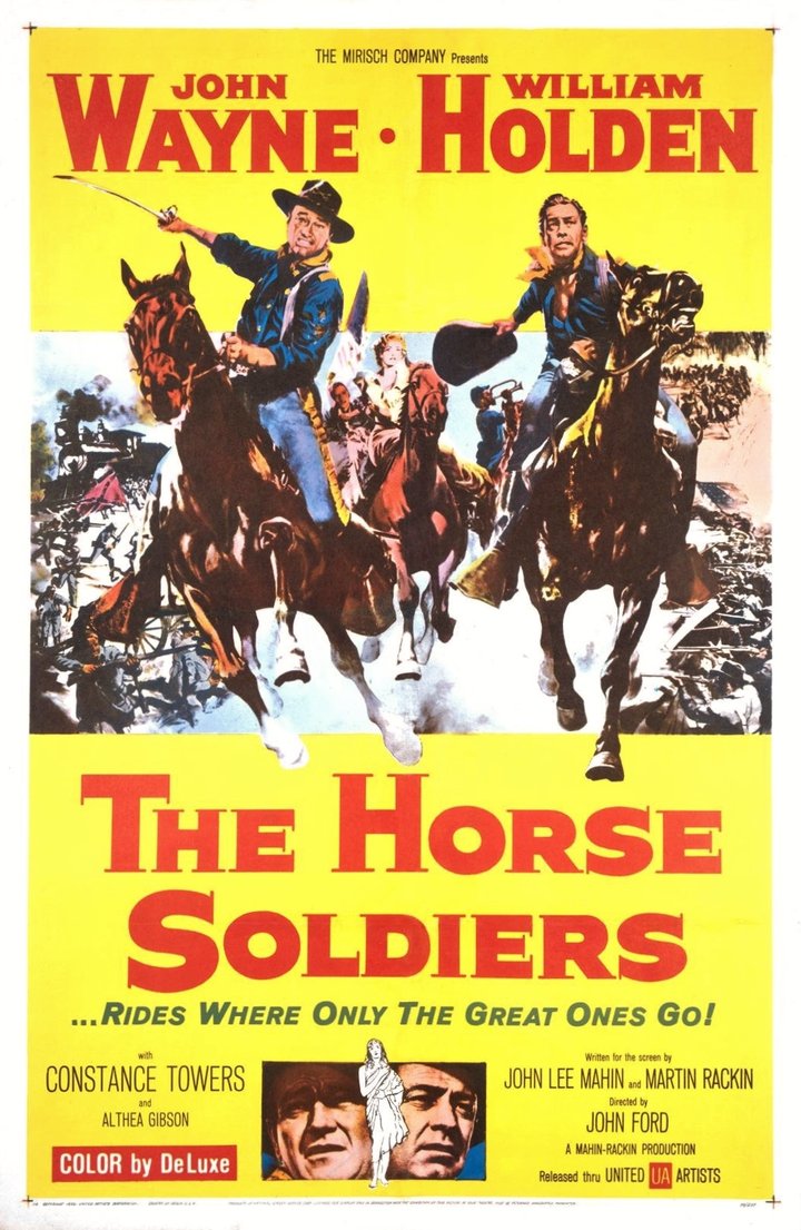 The Horse Soldiers (1959) Poster