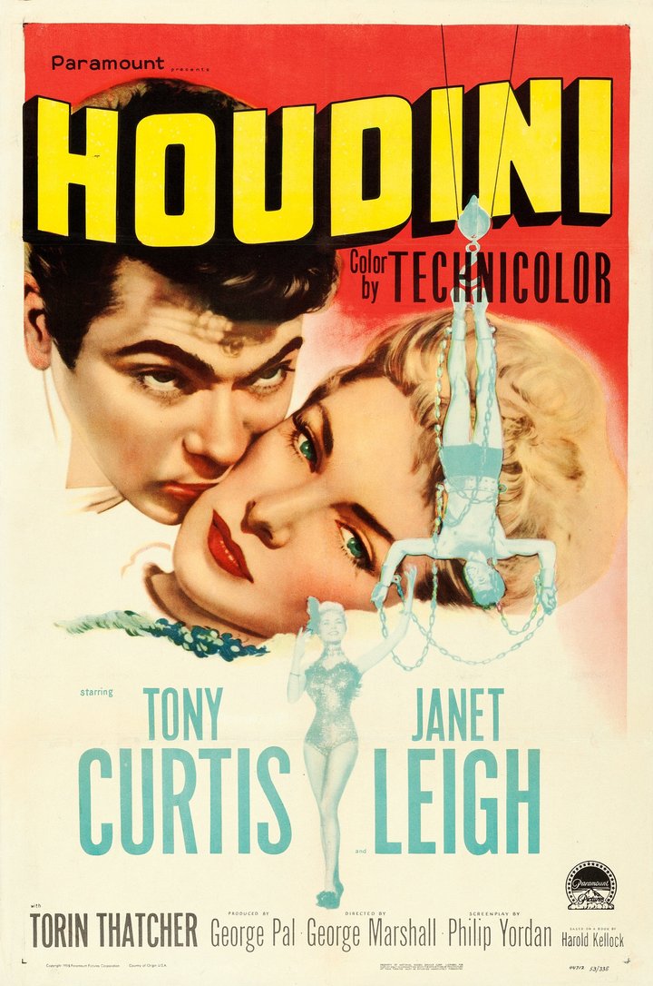 Houdini (1953) Poster