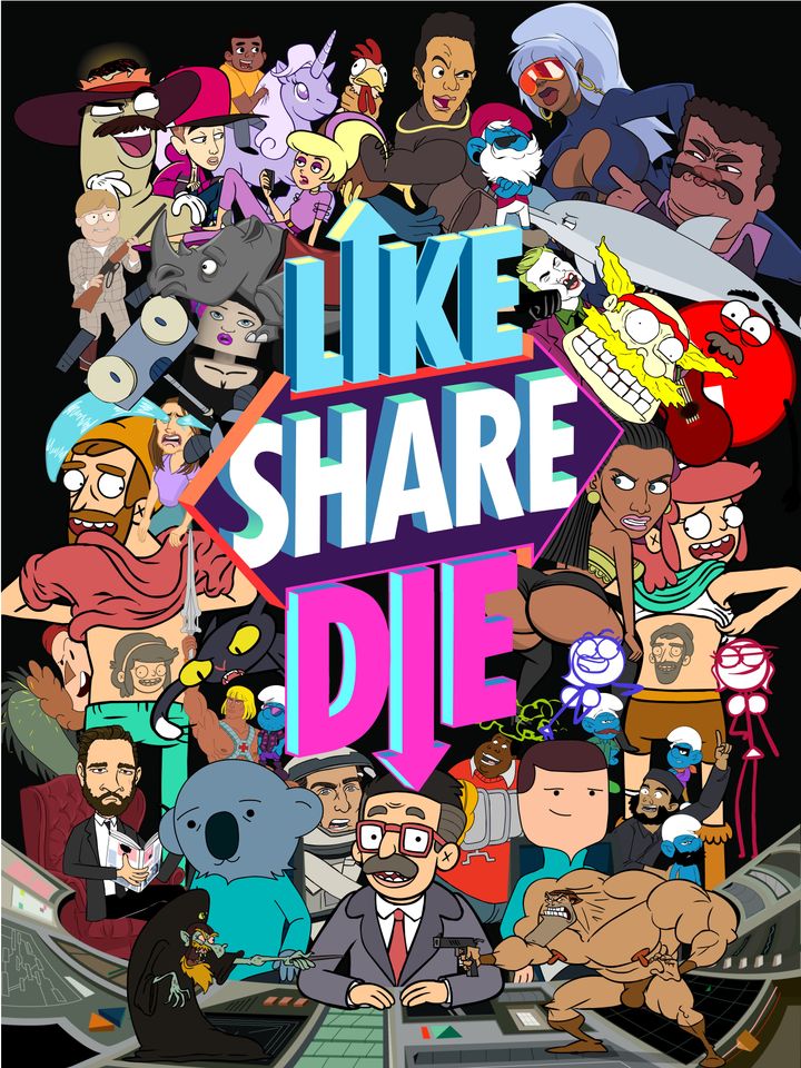 Like, Share, Die (2014) Poster