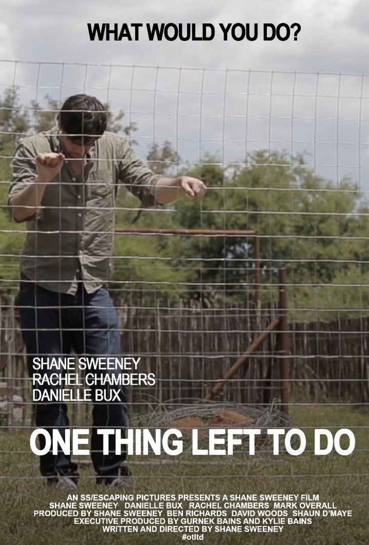 One Thing Left To Do (2017) Poster