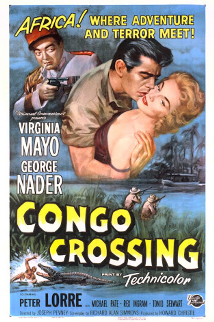 Congo Crossing (1956) Poster