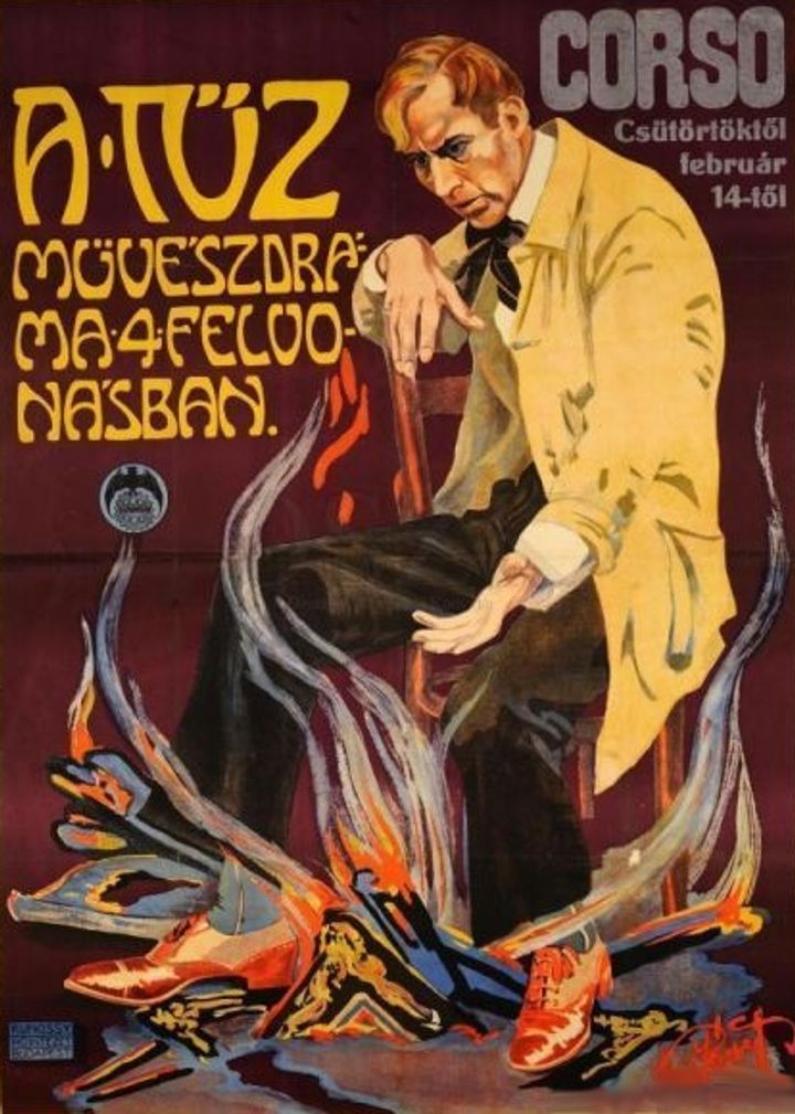 A Tüz (1918) Poster