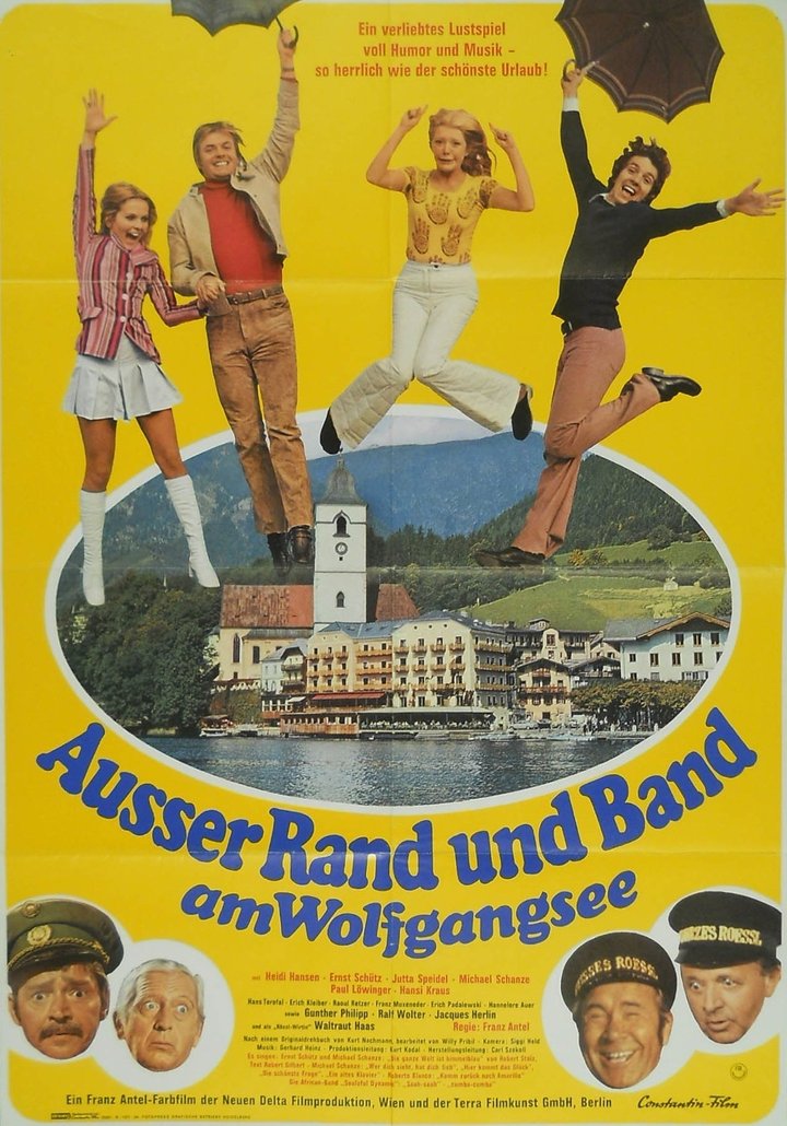 Außer Rand Und Band Am Wolfgangsee (1972) Poster