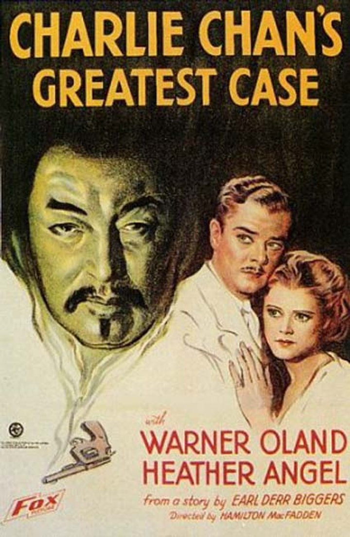 Charlie Chan's Greatest Case (1933) Poster