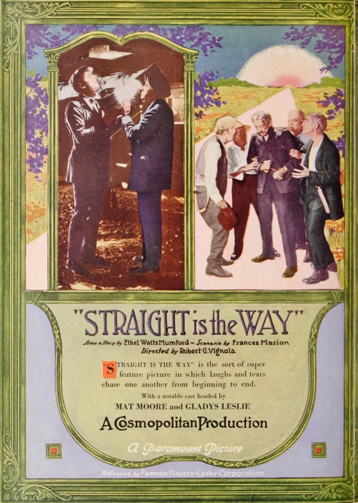 Straight Is The Way (1921) Poster