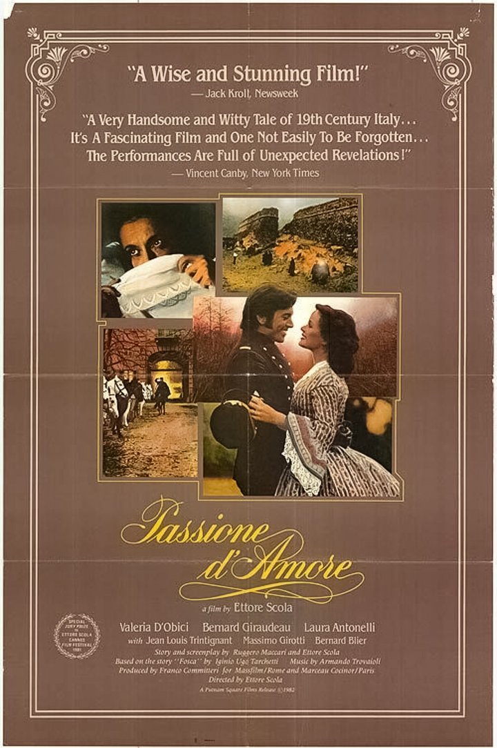 Passione D'amore (1981) Poster