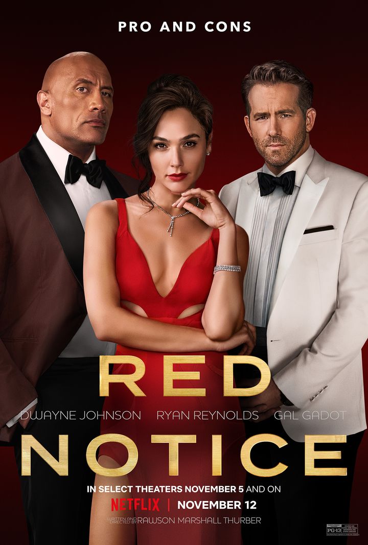 Red Notice (2021) Poster