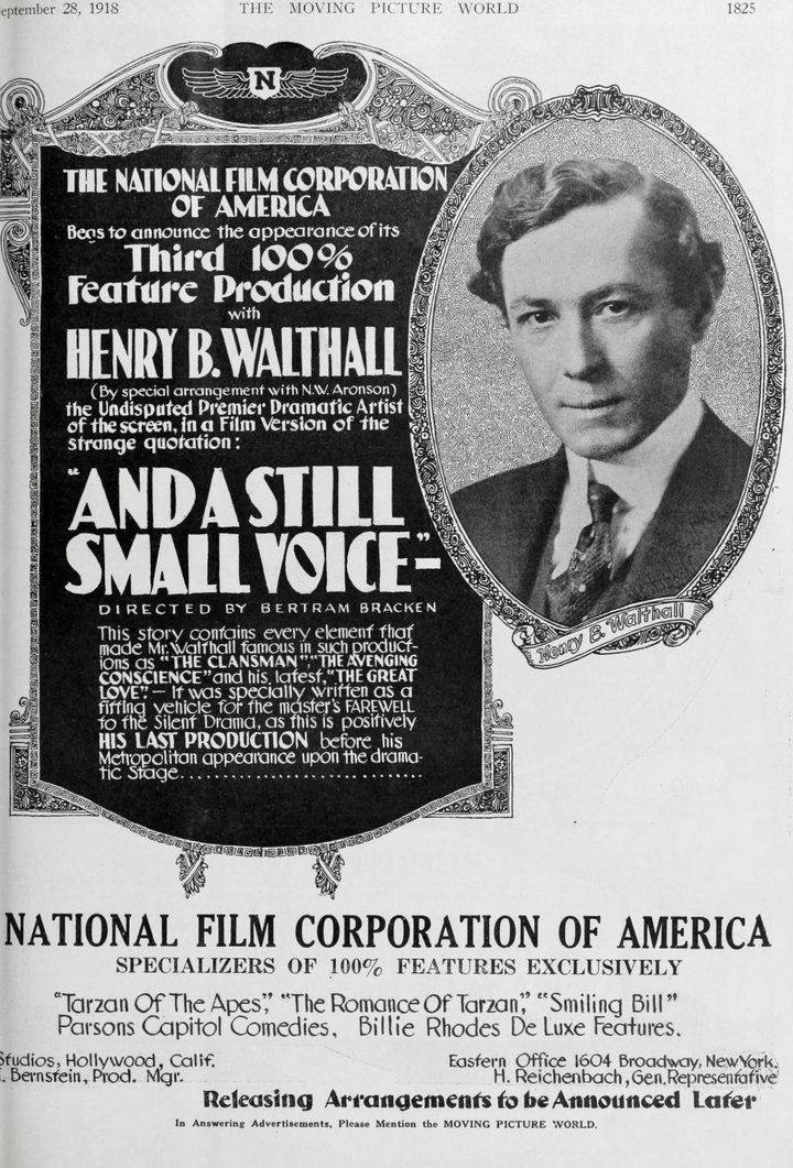 And A Still Small Voice (1918) Poster