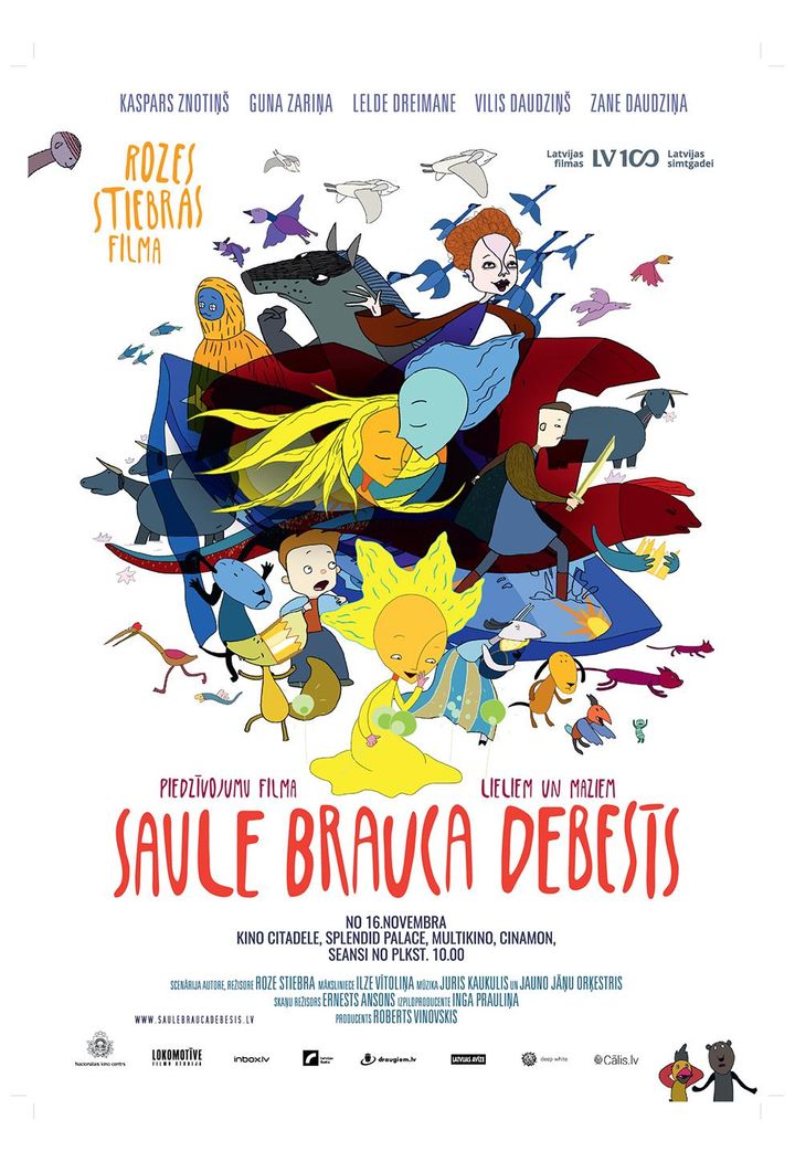 Saule Brauca Debesis (2018) Poster