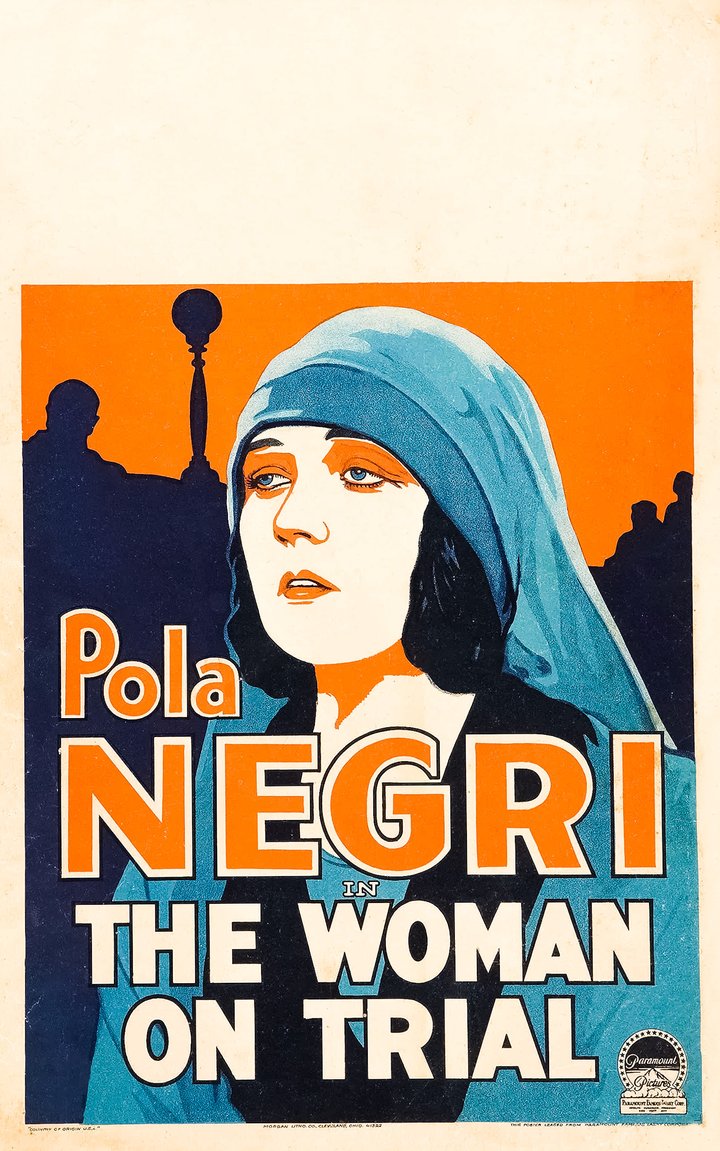 The Woman On Trial (1927) Poster