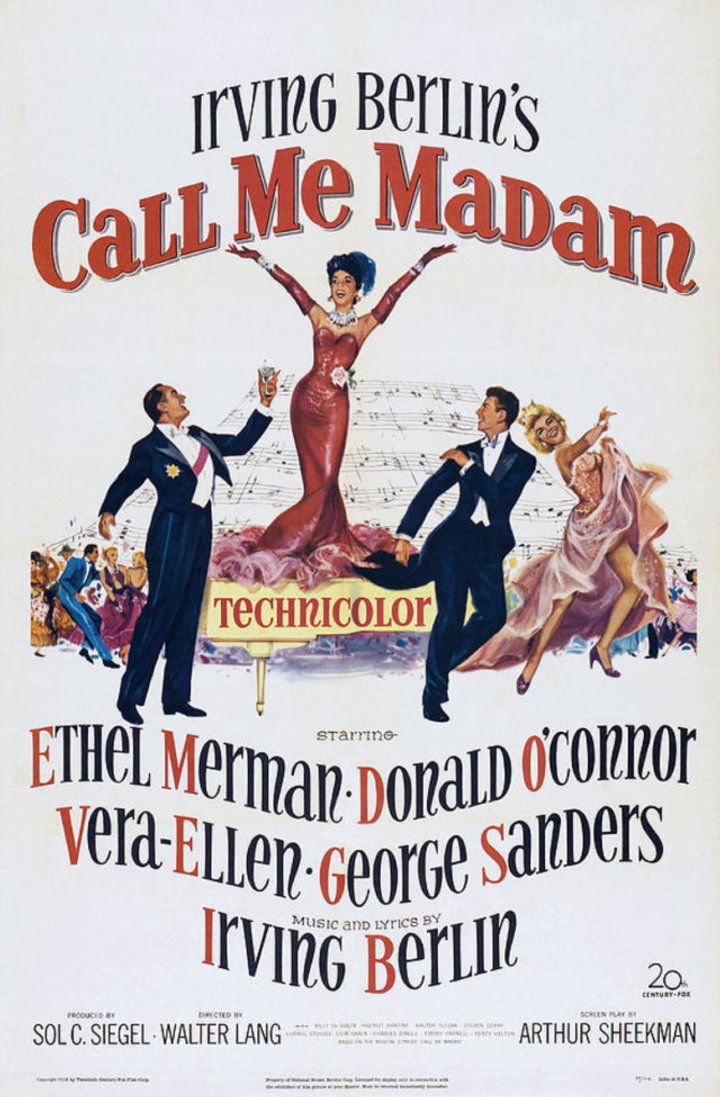 Call Me Madam (1953) Poster