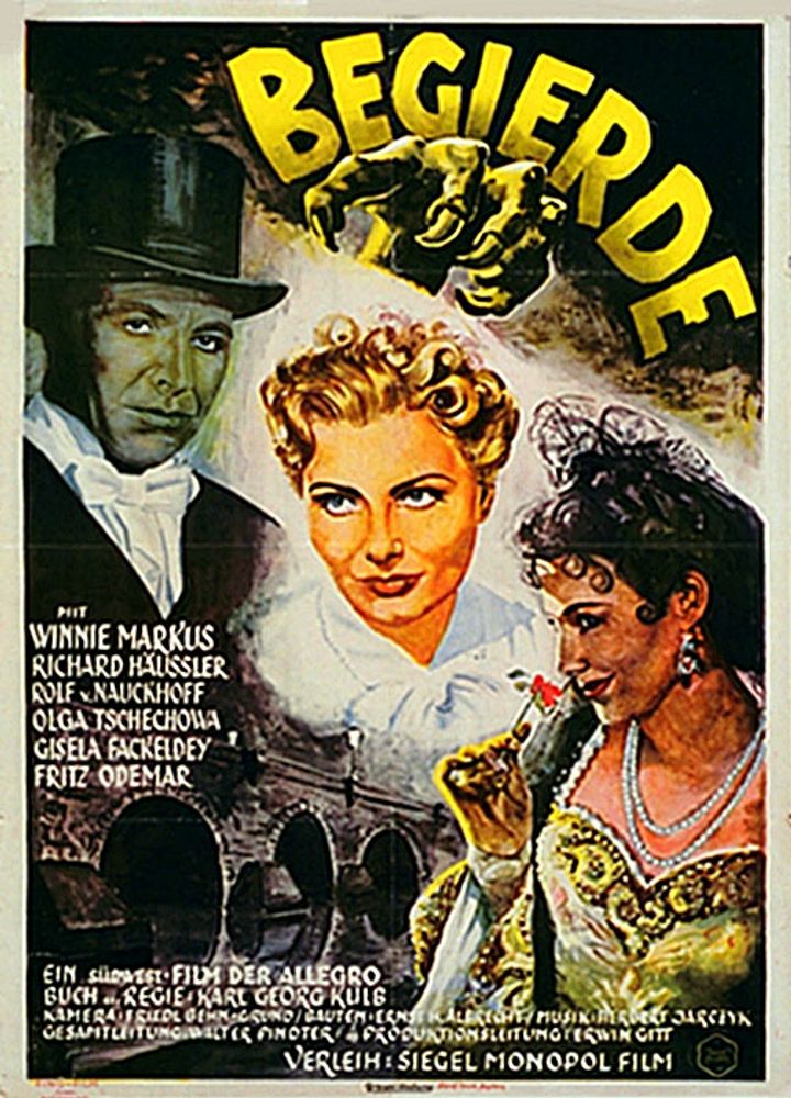 Begierde (1951) Poster