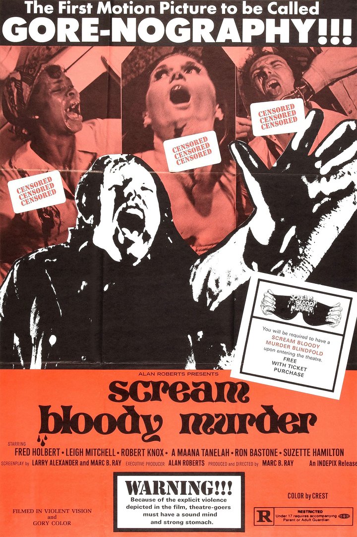 Scream Bloody Murder (1972) Poster