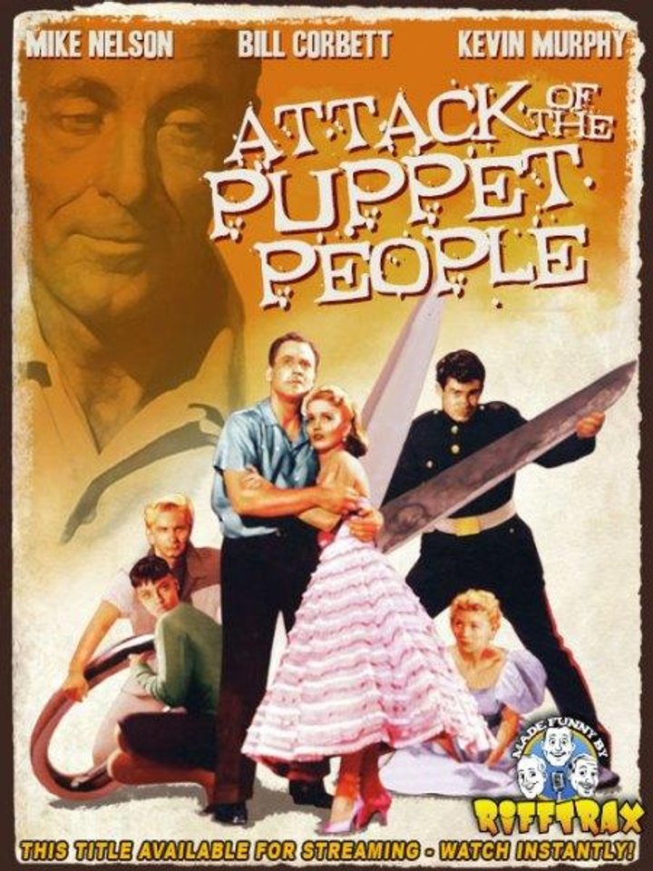 Rifftrax: Attack Of The Puppet People (2014) Poster