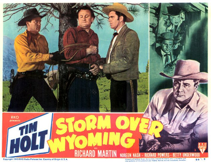 Storm Over Wyoming (1950) Poster