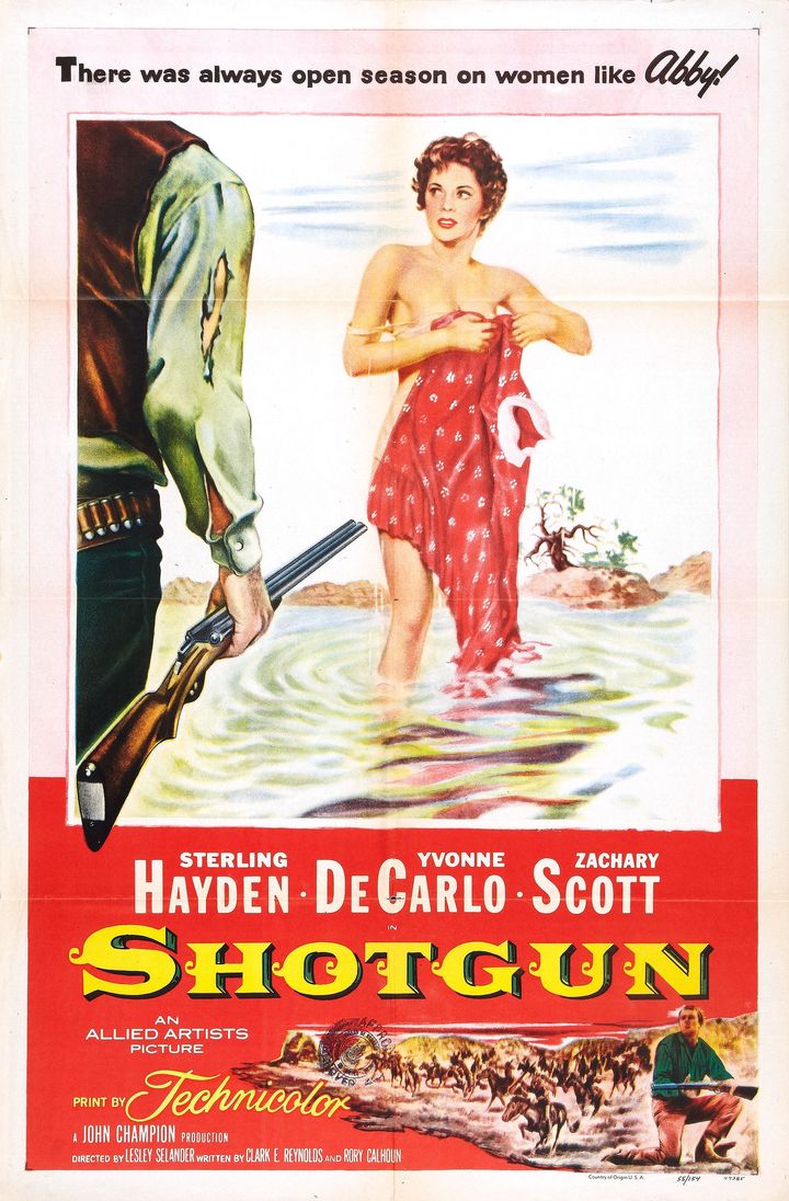 Shotgun (1955) Poster