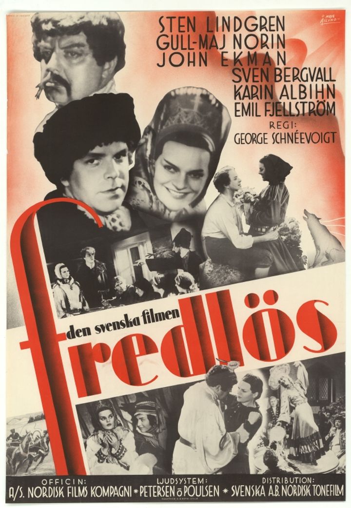 Fredløs (1935) Poster