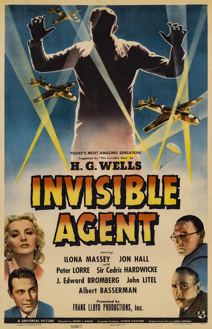 Invisible Agent (1942) Poster