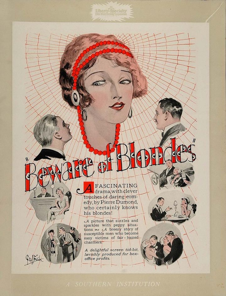 Beware Of Blondes (1928) Poster