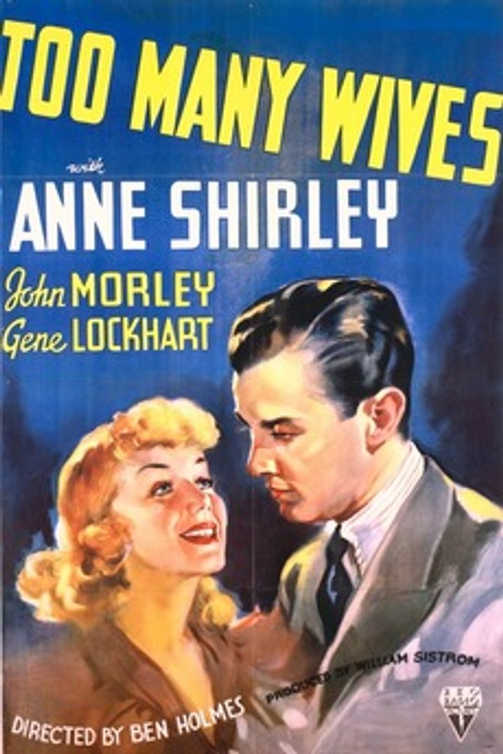 Too Many Wives (1937) Poster