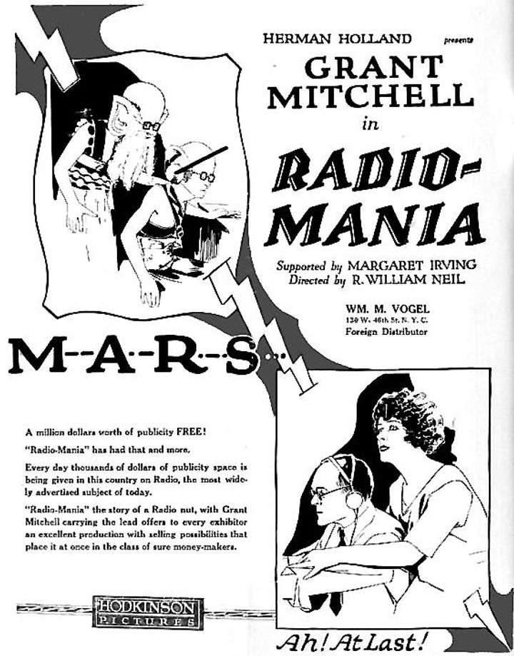 Radio-mania (1922) Poster