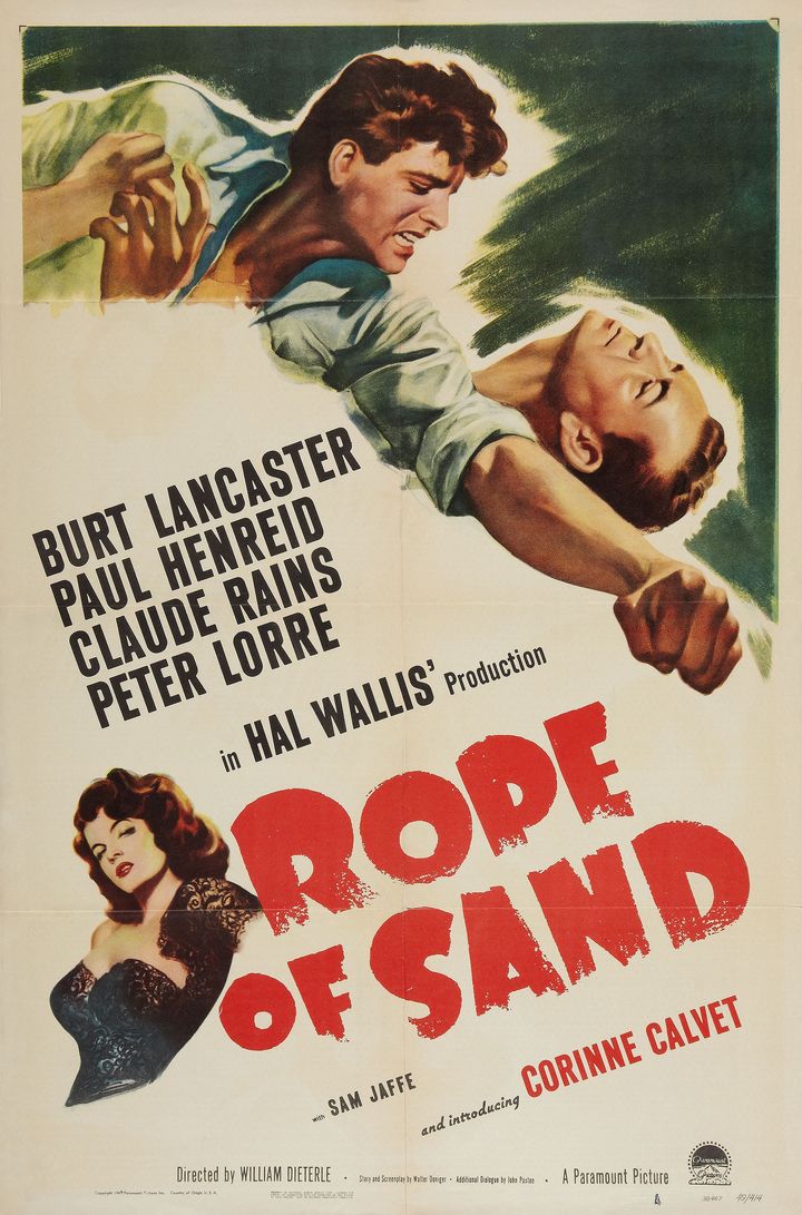 Rope Of Sand (1949) Poster