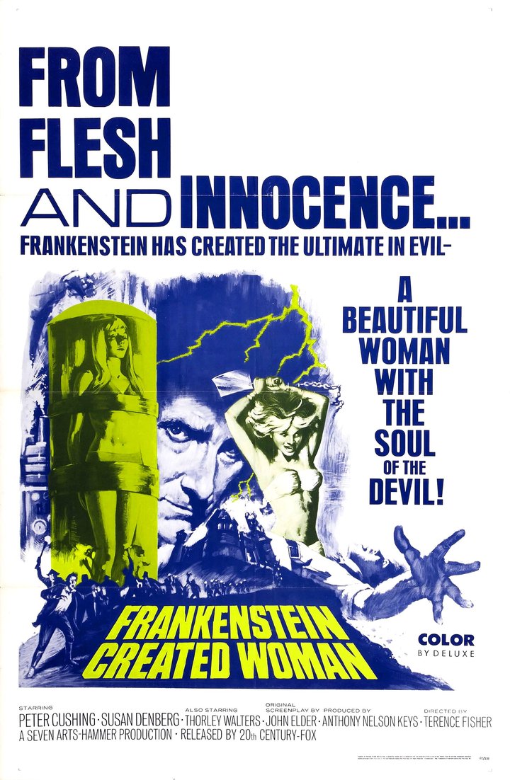 Frankenstein Created Woman (1967) Poster