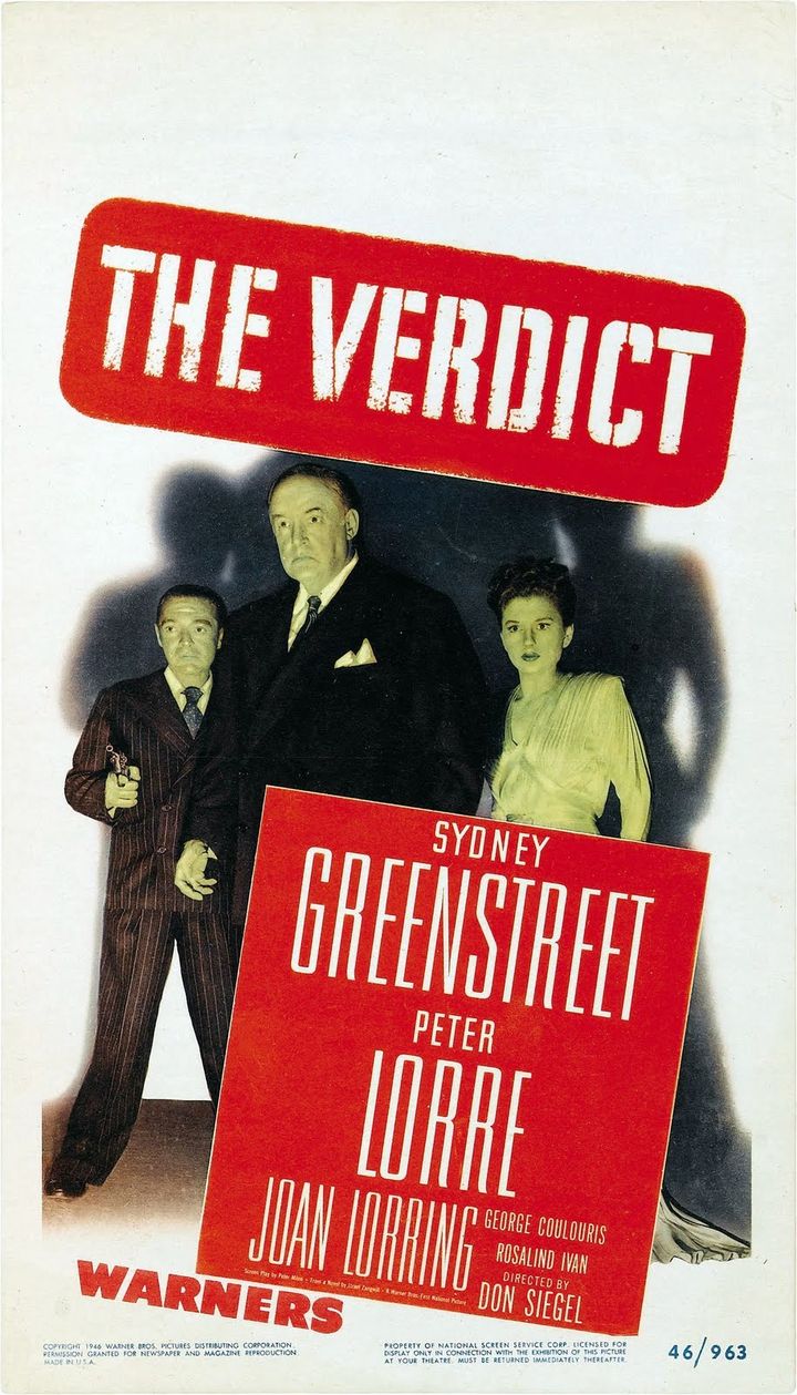 The Verdict (1946) Poster