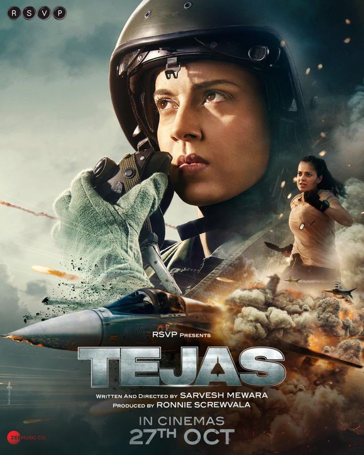 Tejas (2023) Poster