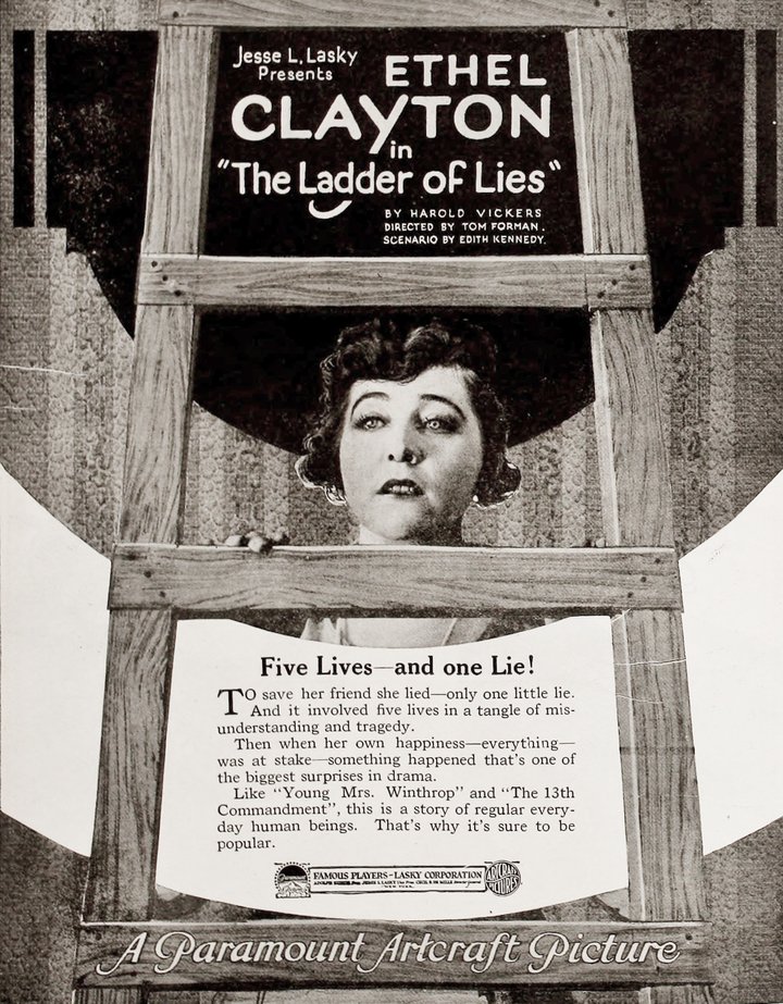 The Ladder Of Lies (1920) Poster