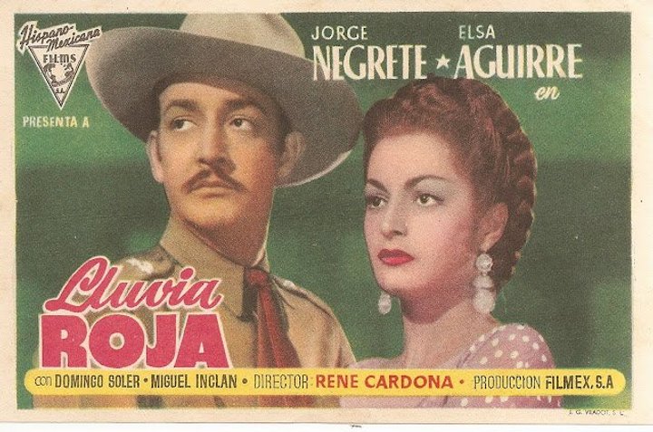 Lluvia Roja (1950) Poster